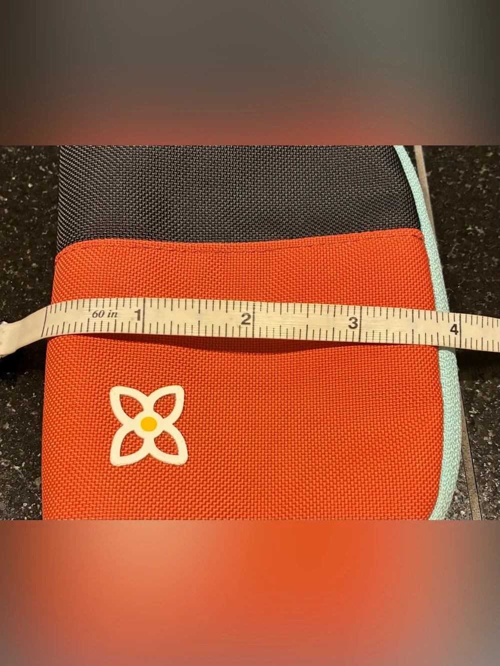 Sherpani Jolie wristlet pouch Top Zip Wrist Strap Reef Color Block